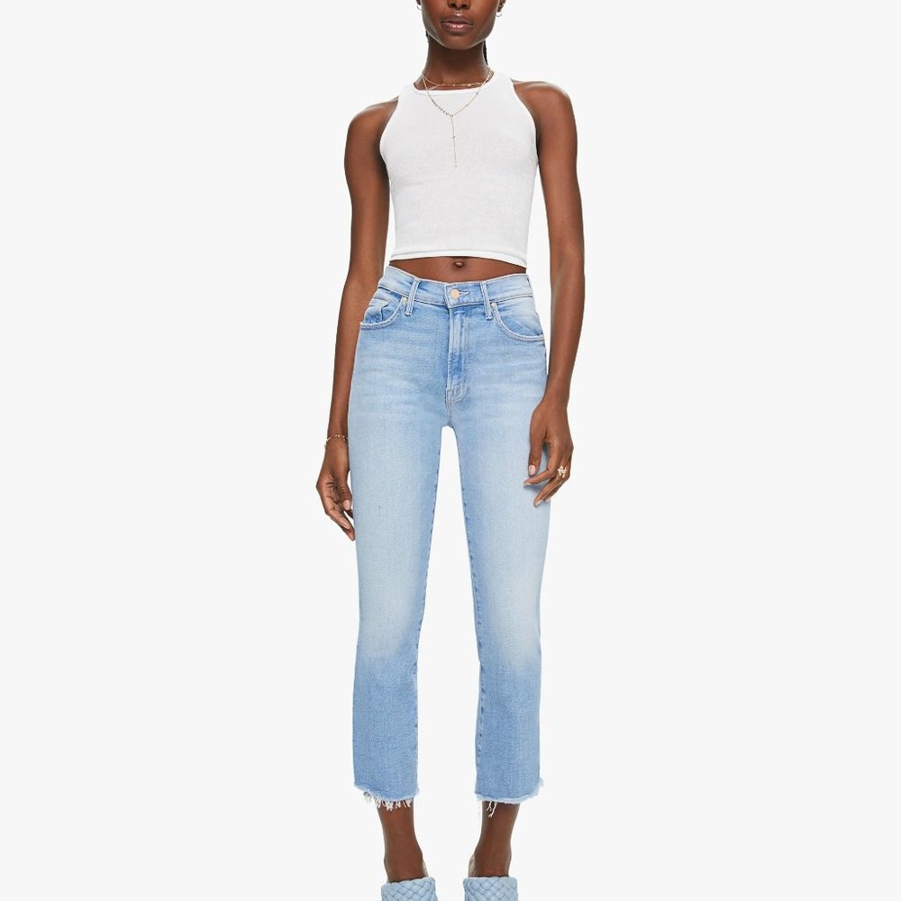 The Insider Crop Step Fray